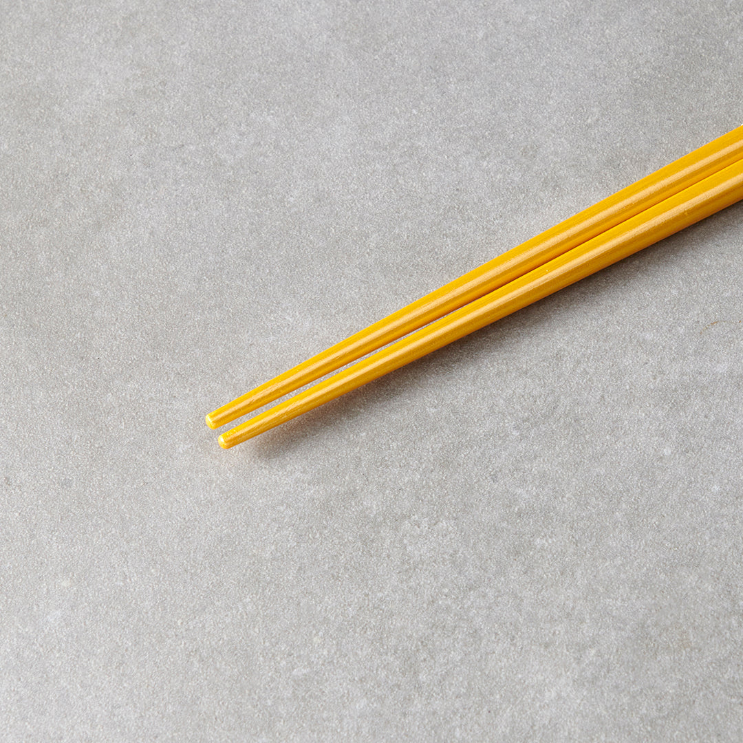 Chopsticks Lacquered Gold & White