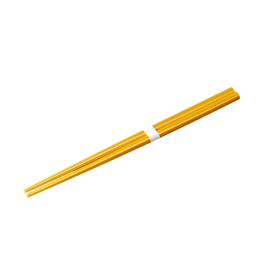 Chopsticks Lacquered Gold & White