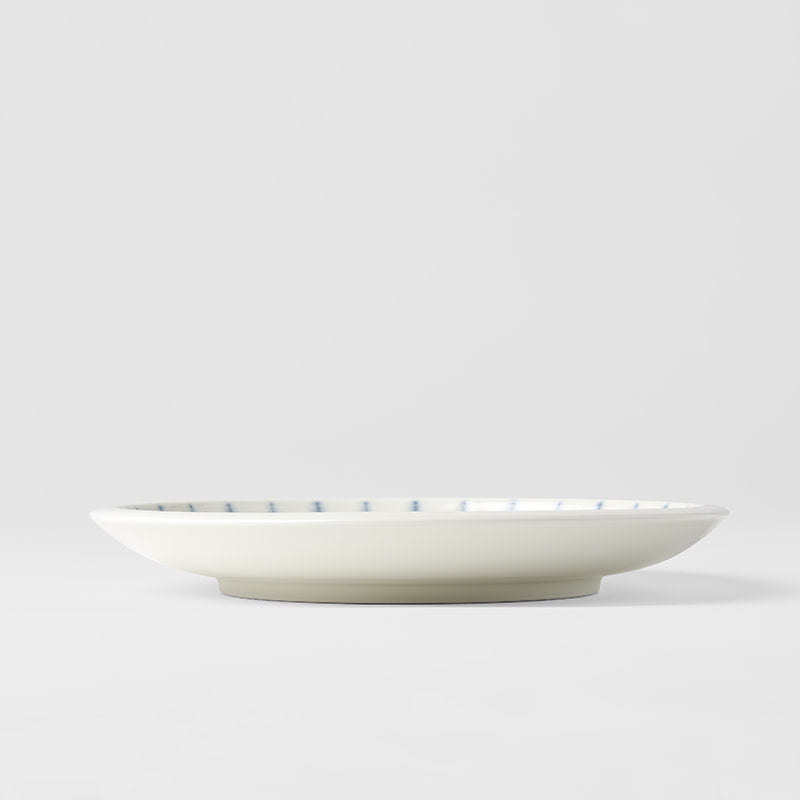 Dinner Plate Thick Edge 26cm Focus White Glaze