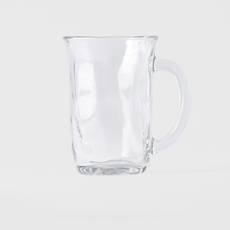 Glass Mug 300ml Free Form