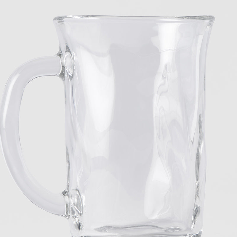 Glass Mug 300ml Free Form