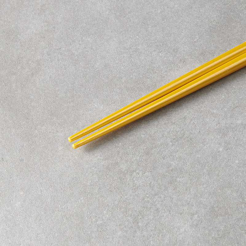 Chopsticks Lacquered Gold & White