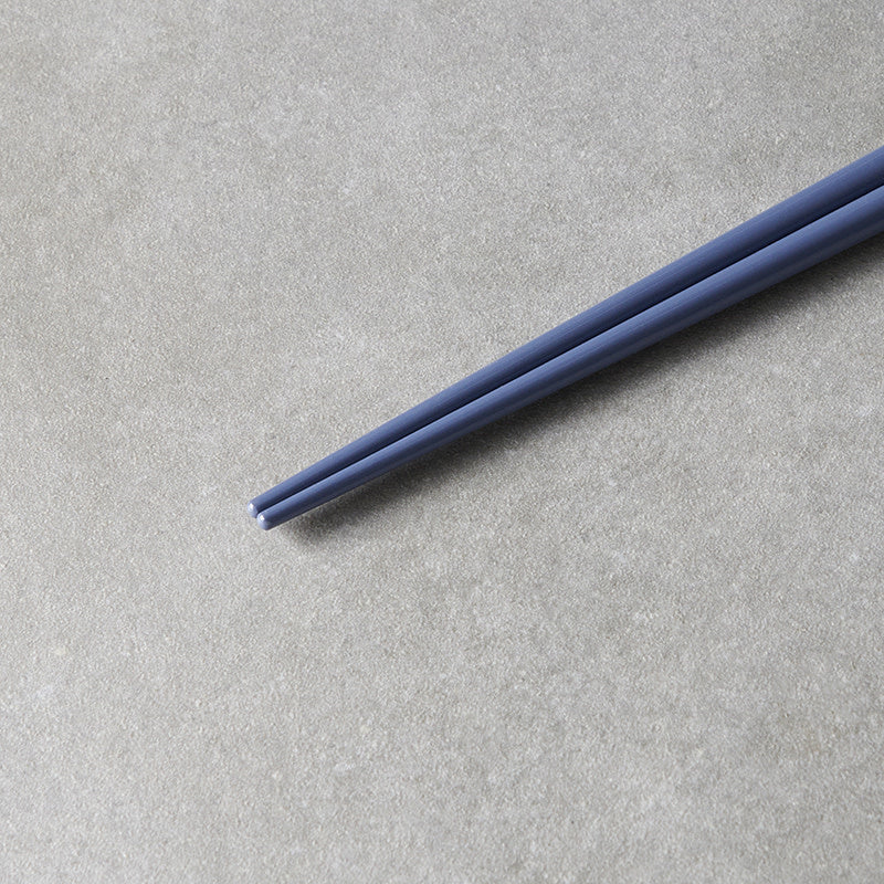 Chopsticks Lacquered Navy & White
