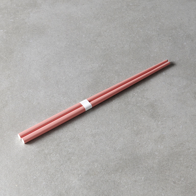 Chopsticks Lacquered Pink & White