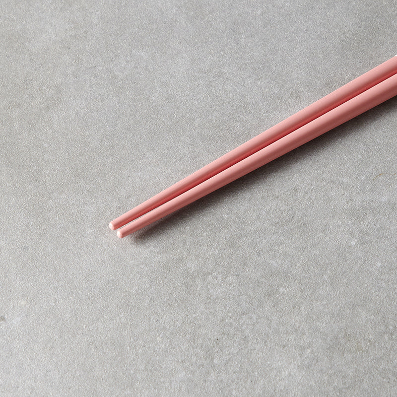 Chopsticks Lacquered Pink & White
