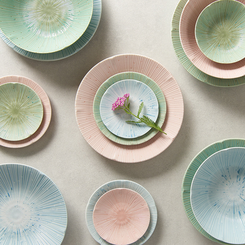 Pasta Bowl 24.5cm Ice Pink Glaze