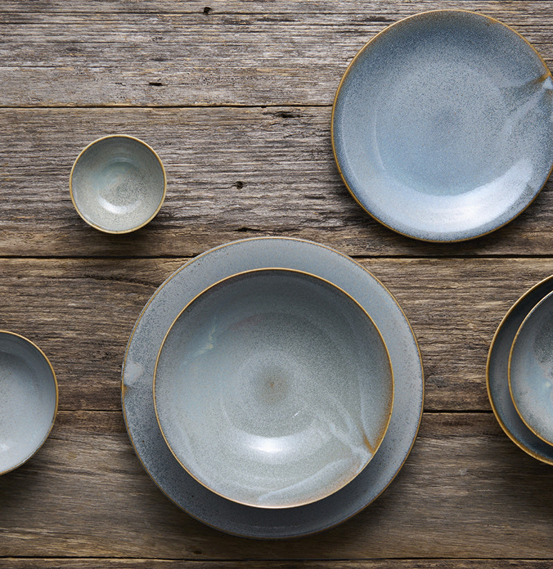 Tea Cup 120ml Steel Grey Glaze
