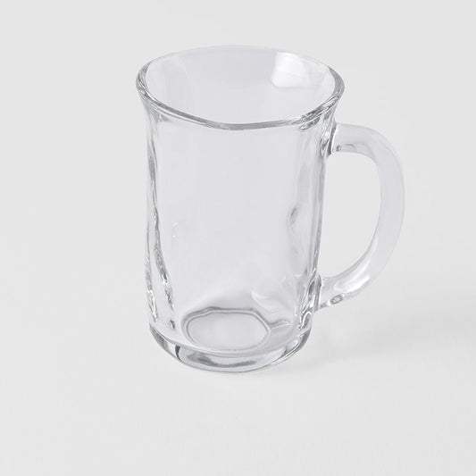Glass Mug 300ml Free Form