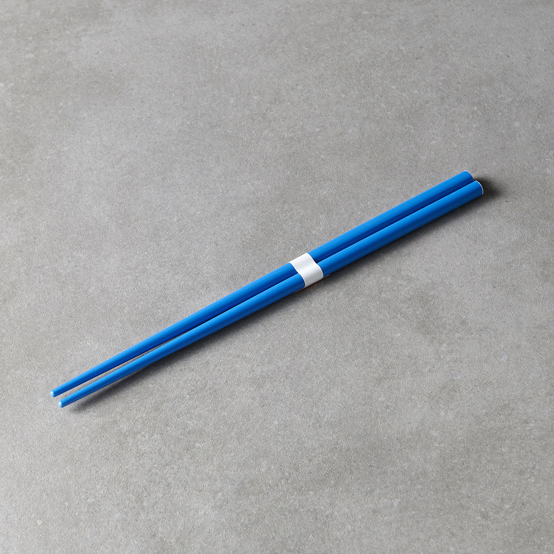 Chopsticks Lacquered Royal & White