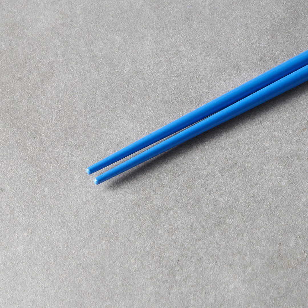 Chopsticks Lacquered Royal & White