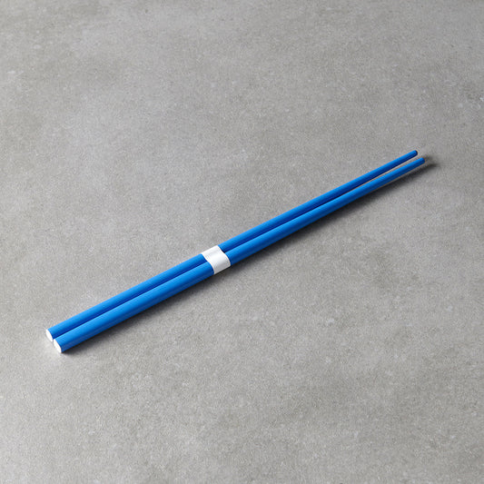 Chopsticks Lacquered Royal & White